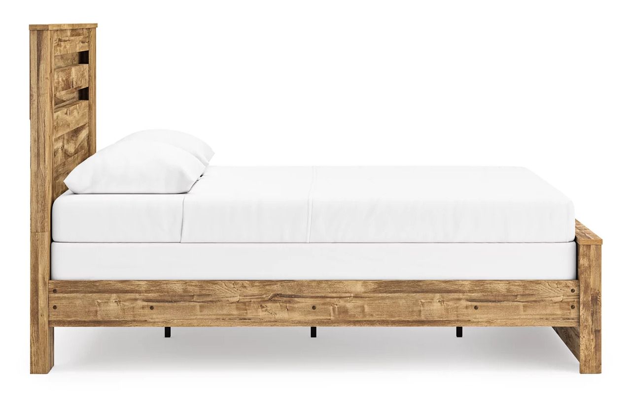 Hastiport Queen Panel Bed In Brown NCB1580B4