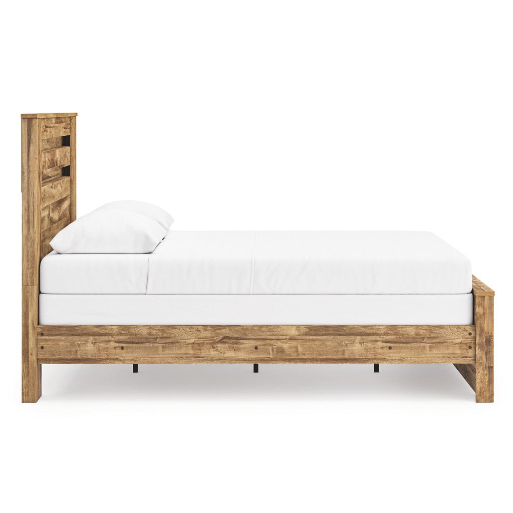Hastiport Queen Panel Bed In Brown NCB1580B4