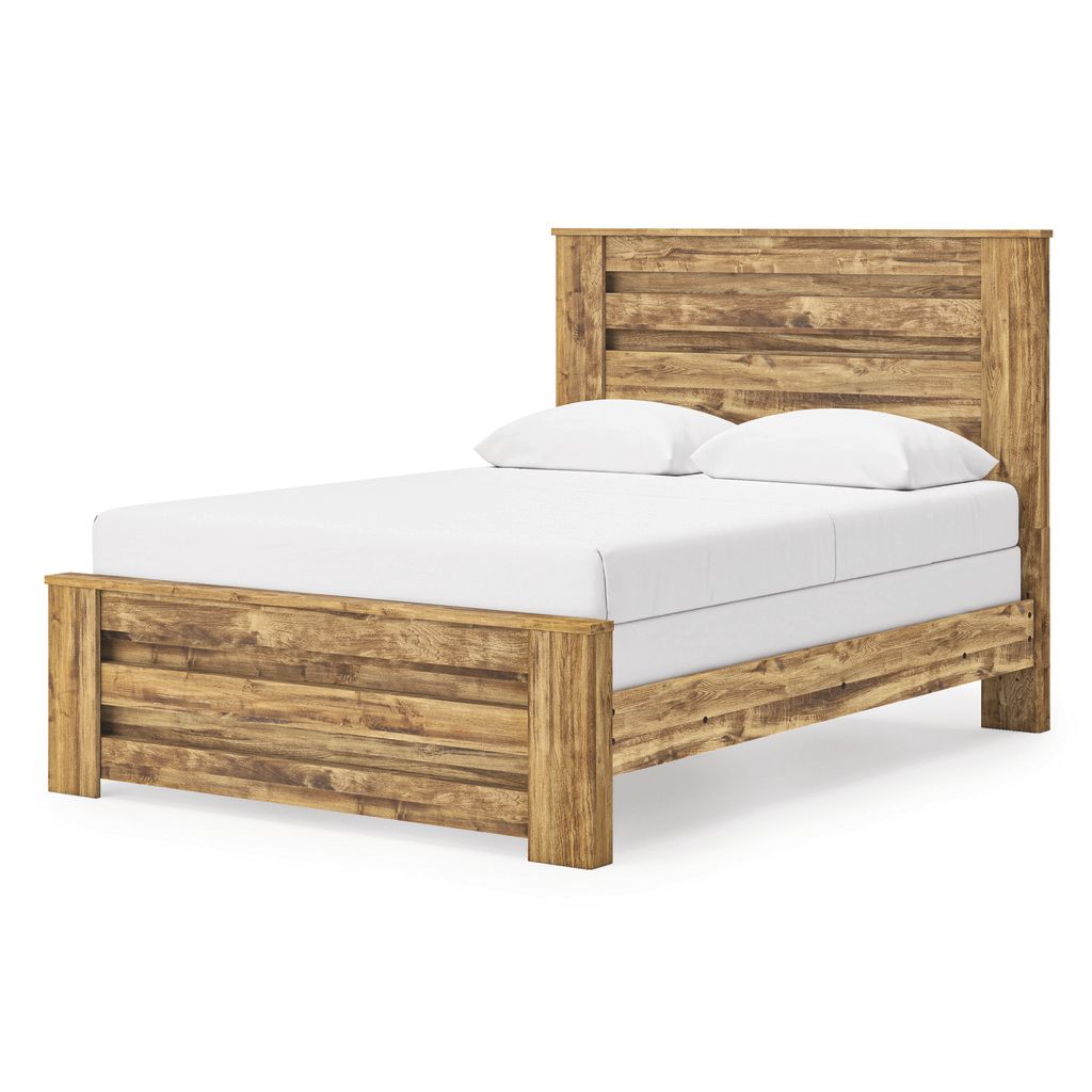 Hastiport Queen Panel Bed In Brown NCB1580B4