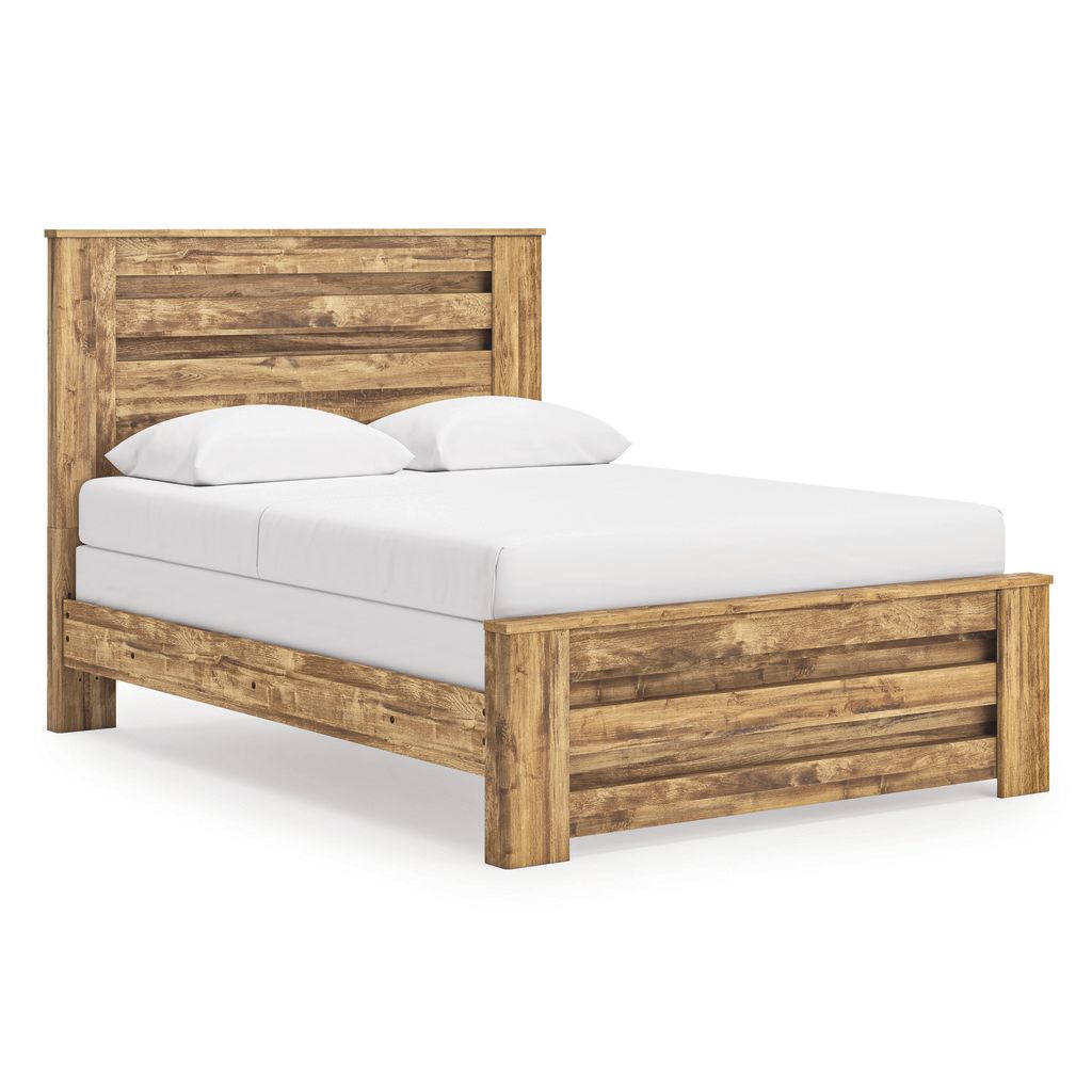 Hastiport Queen Panel Bed In Brown NCB1580B4