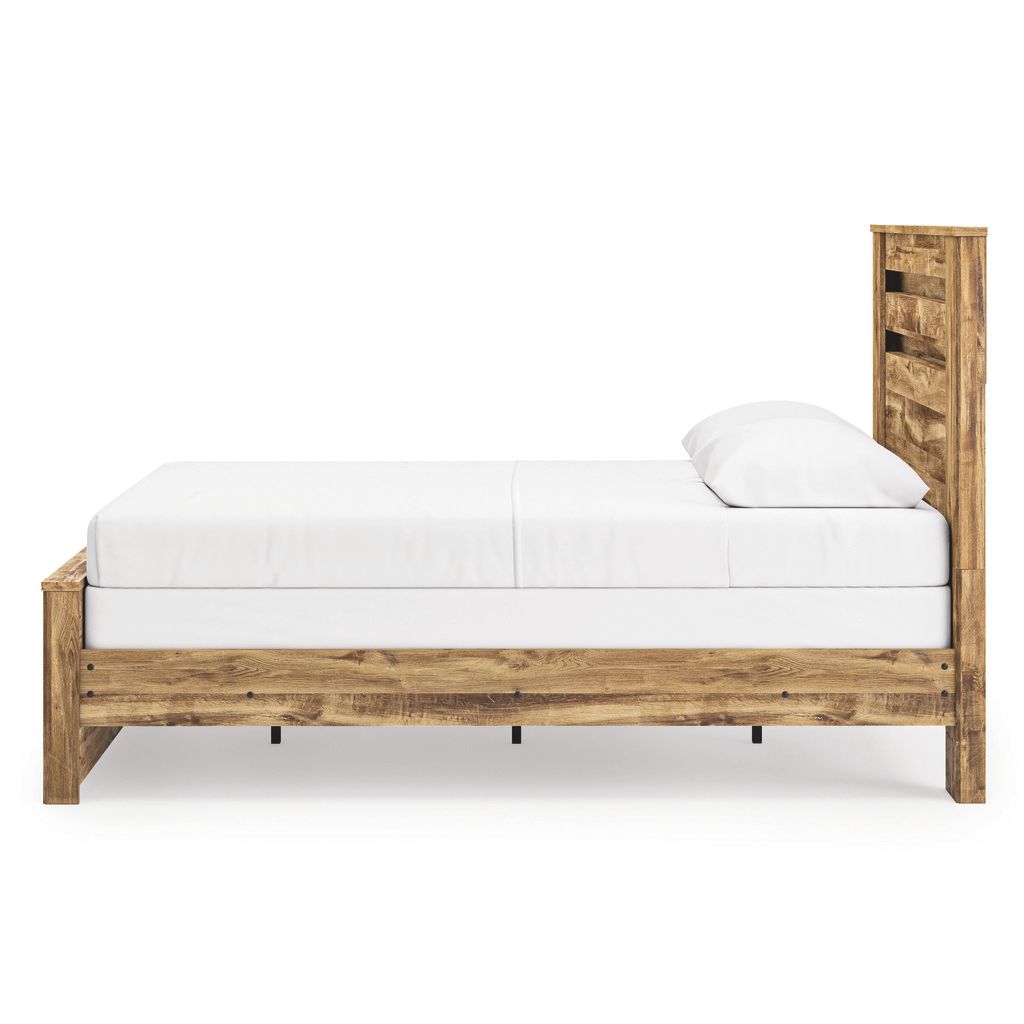 Hastiport Queen Panel Bed In Brown NCB1580B4