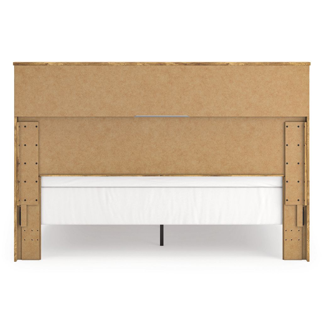 Hastiport King Panel Bed In Brown NCB1580B7
