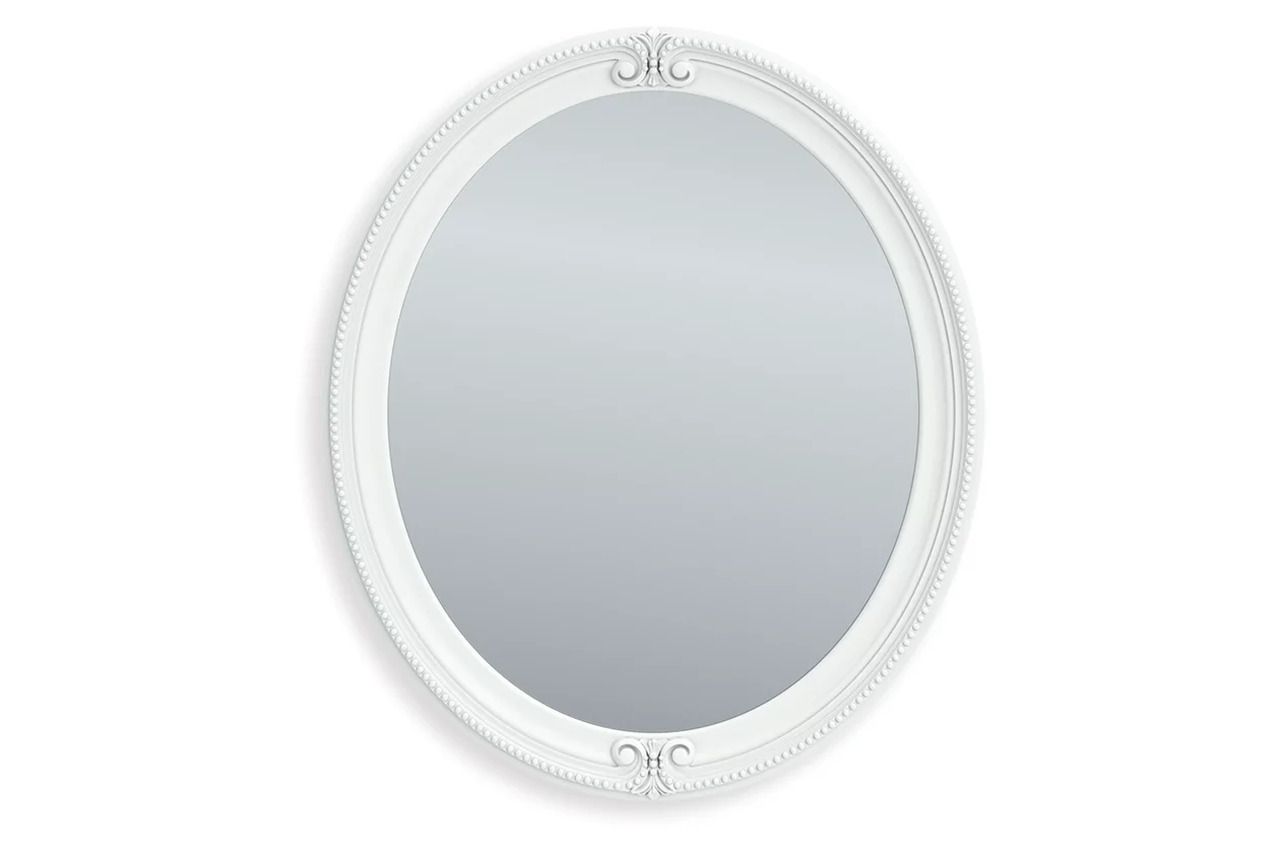 Trindura Bedroom Mirror In White NCB181926