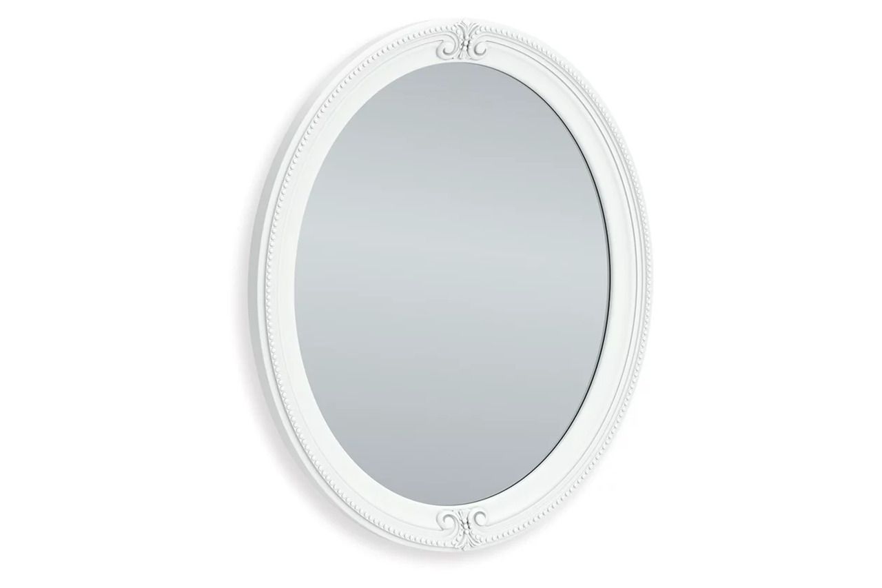 Trindura Bedroom Mirror In White NCB181926