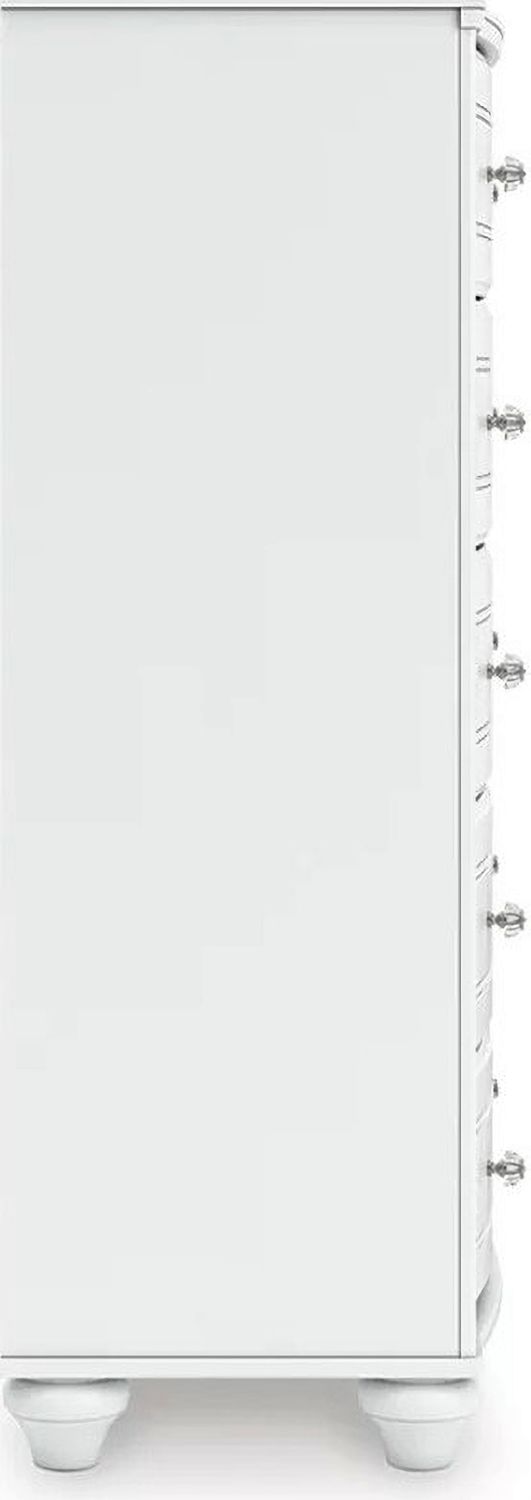 Trindura Chest of Drawers In White NCB181946