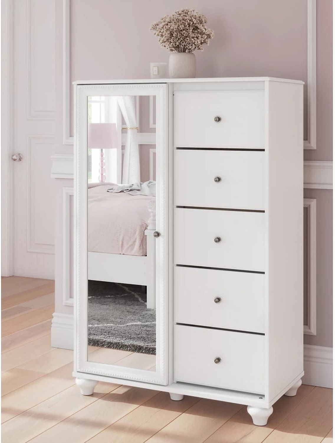 Trindura Dressing Chest In White NCB181948