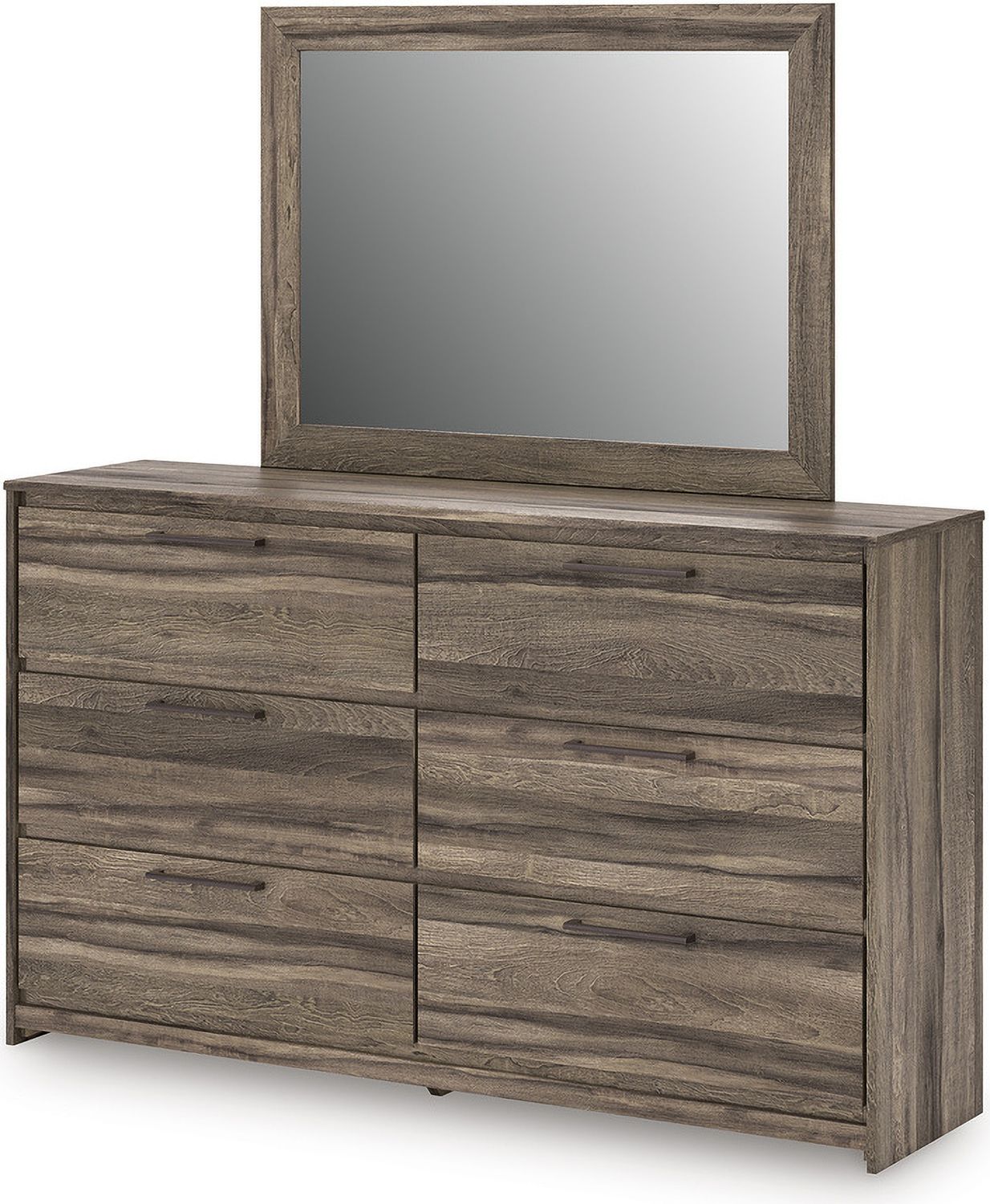 Jusika Bedroom Mirror In Brown NCB200536