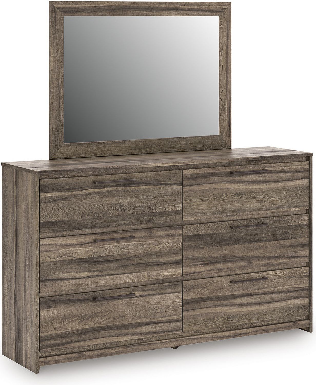 Jusika Bedroom Mirror In Brown NCB200536