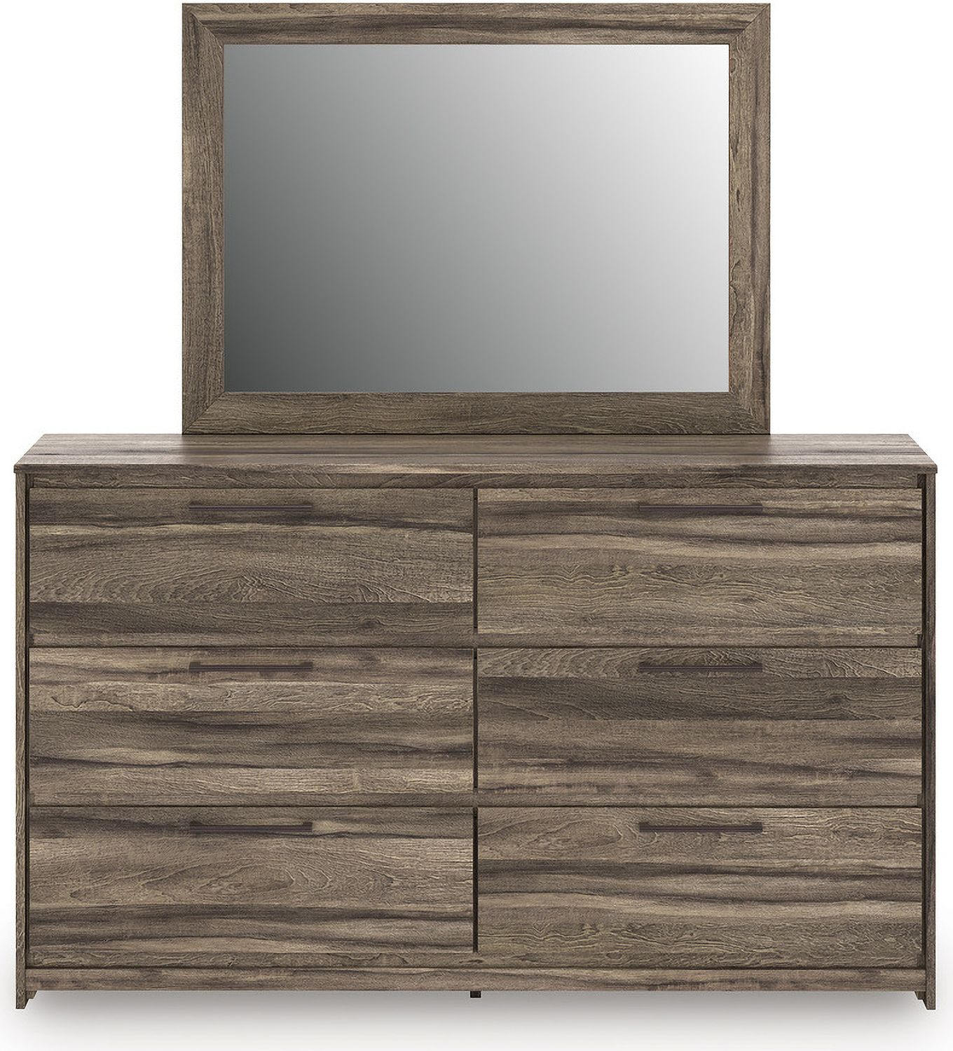 Jusika Bedroom Mirror In Brown NCB200536