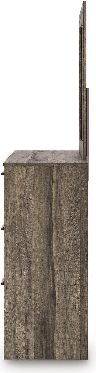 Jusika Bedroom Mirror In Brown NCB200536