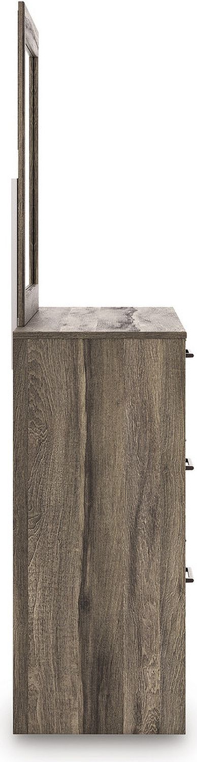 Jusika Bedroom Mirror In Brown NCB200536