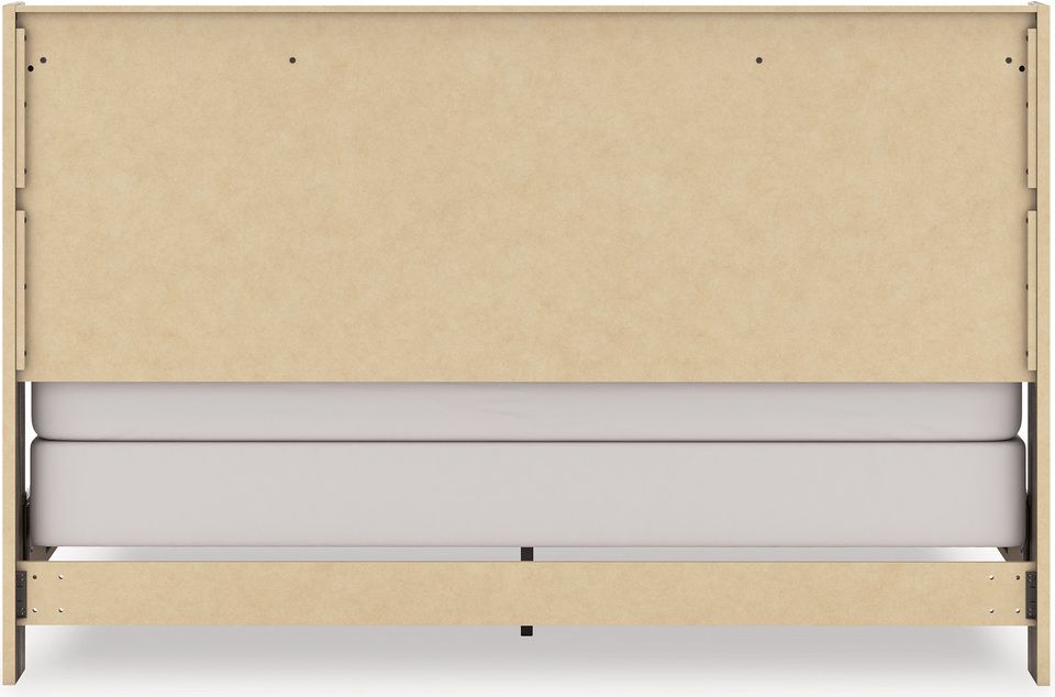 Jusika King Panel Headboard In Brown NCB200558