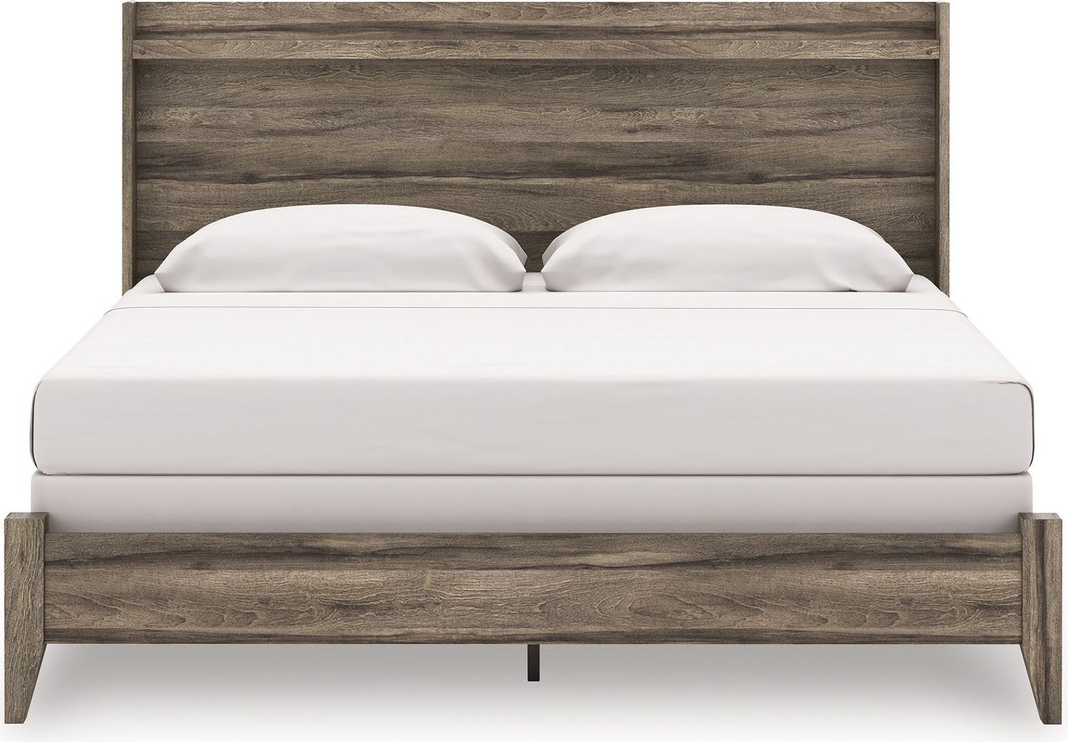 Jusika King Panel Headboard In Brown NCB200558