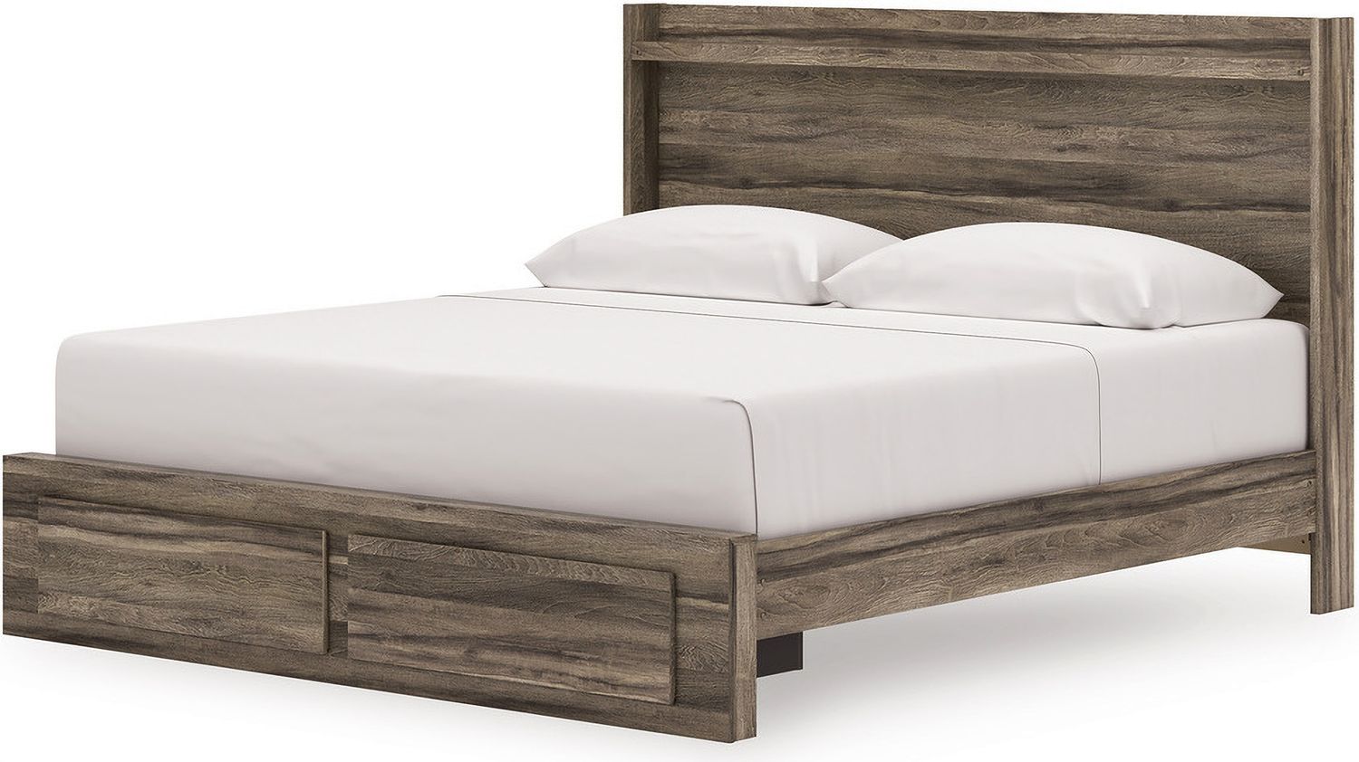 Jusika King Panel Headboard In Brown NCB200558