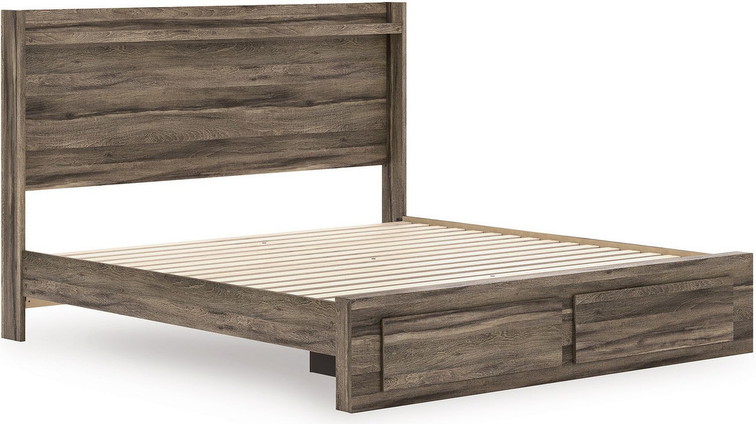 Jusika King Panel Headboard In Brown NCB200558