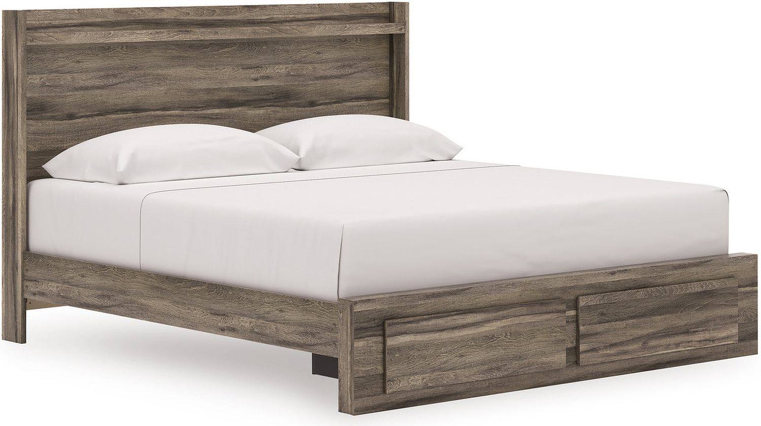 Jusika King Panel Headboard In Brown NCB200558