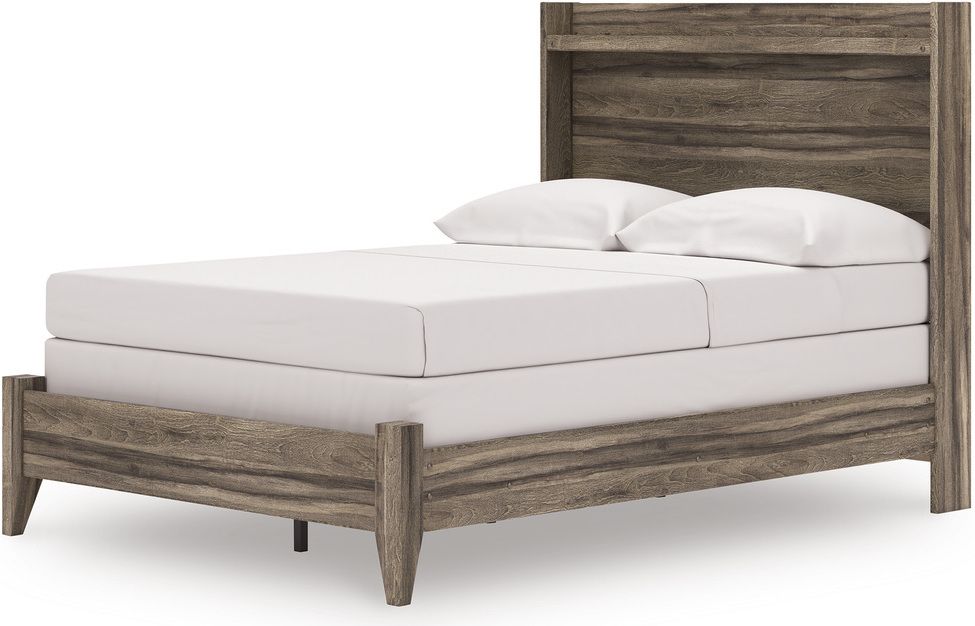 Jusika Full Panel Headboard In Brown NCB200587