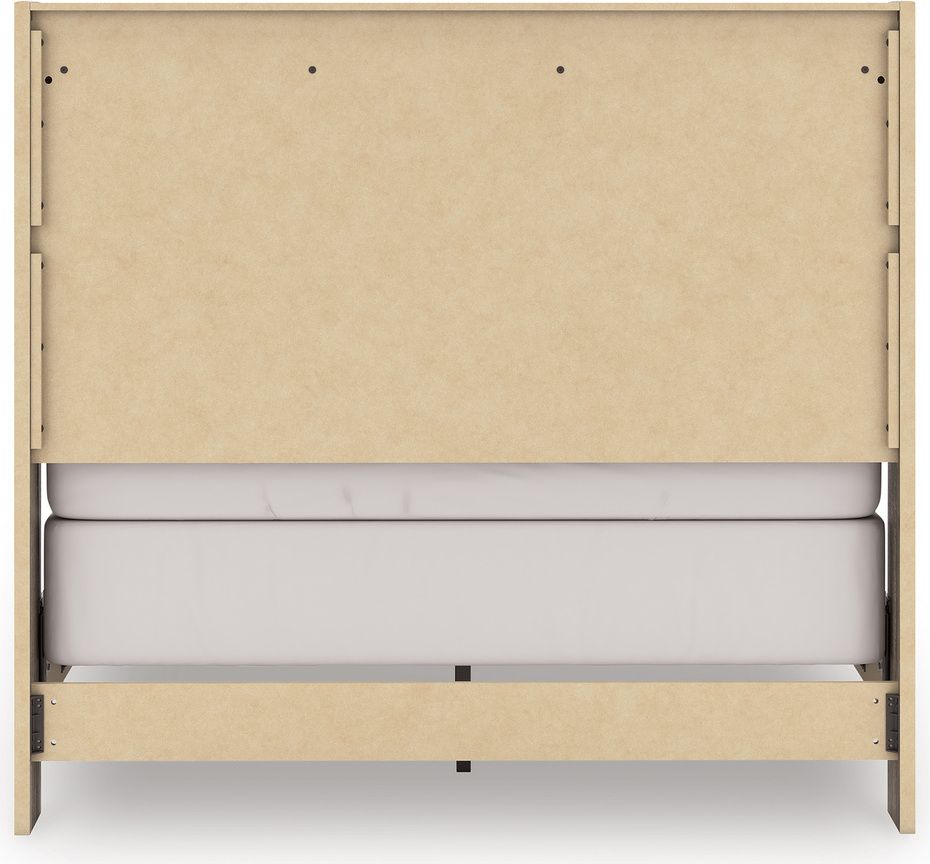 Jusika Full Panel Headboard In Brown NCB200587