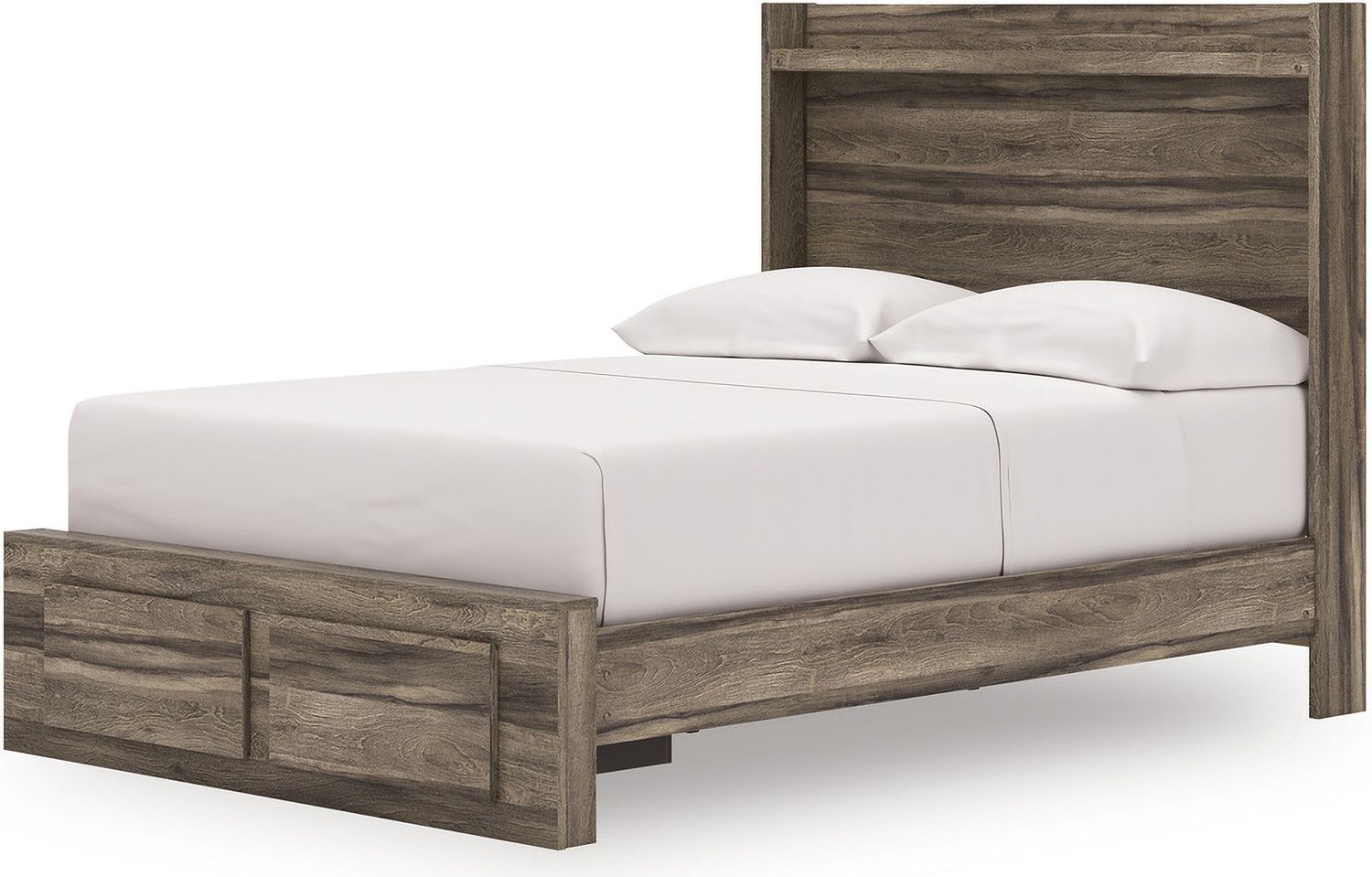 Jusika Full Panel Headboard In Brown NCB200587