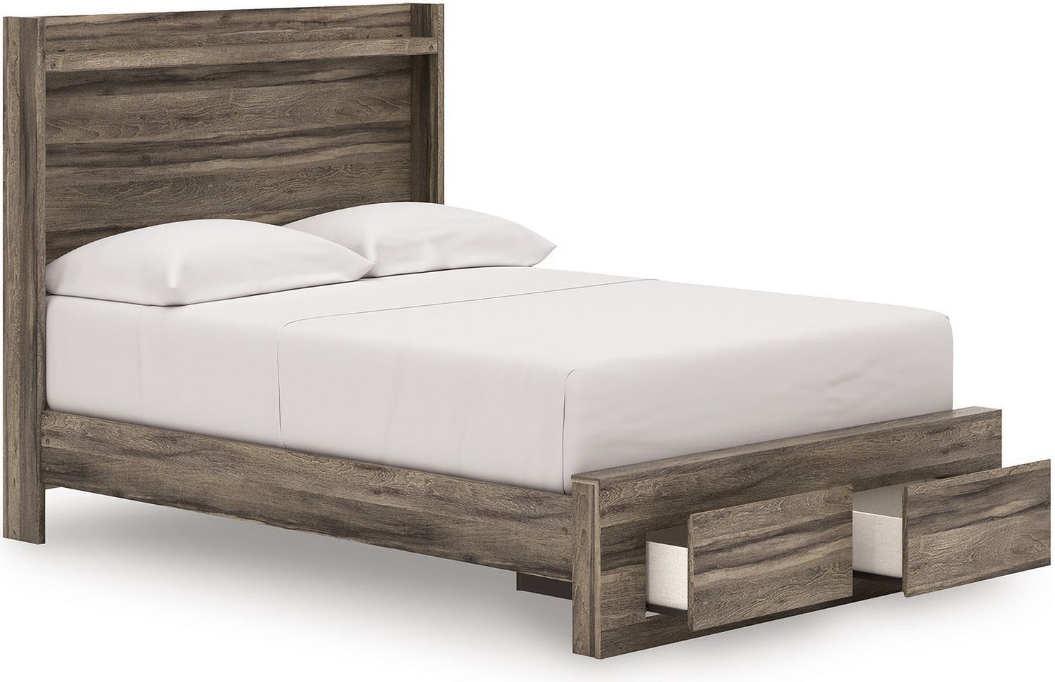 Jusika Full Panel Headboard In Brown NCB200587
