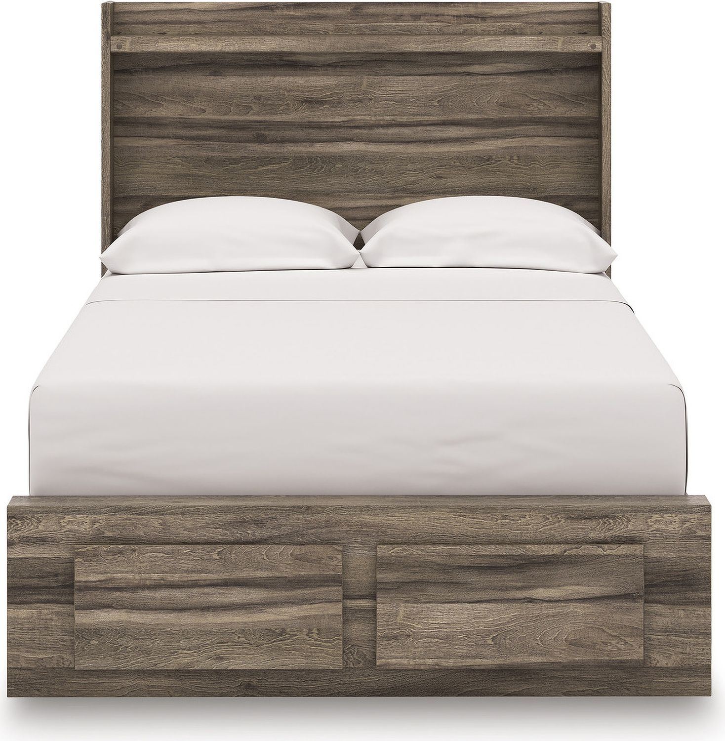 Jusika Full Panel Headboard In Brown NCB200587