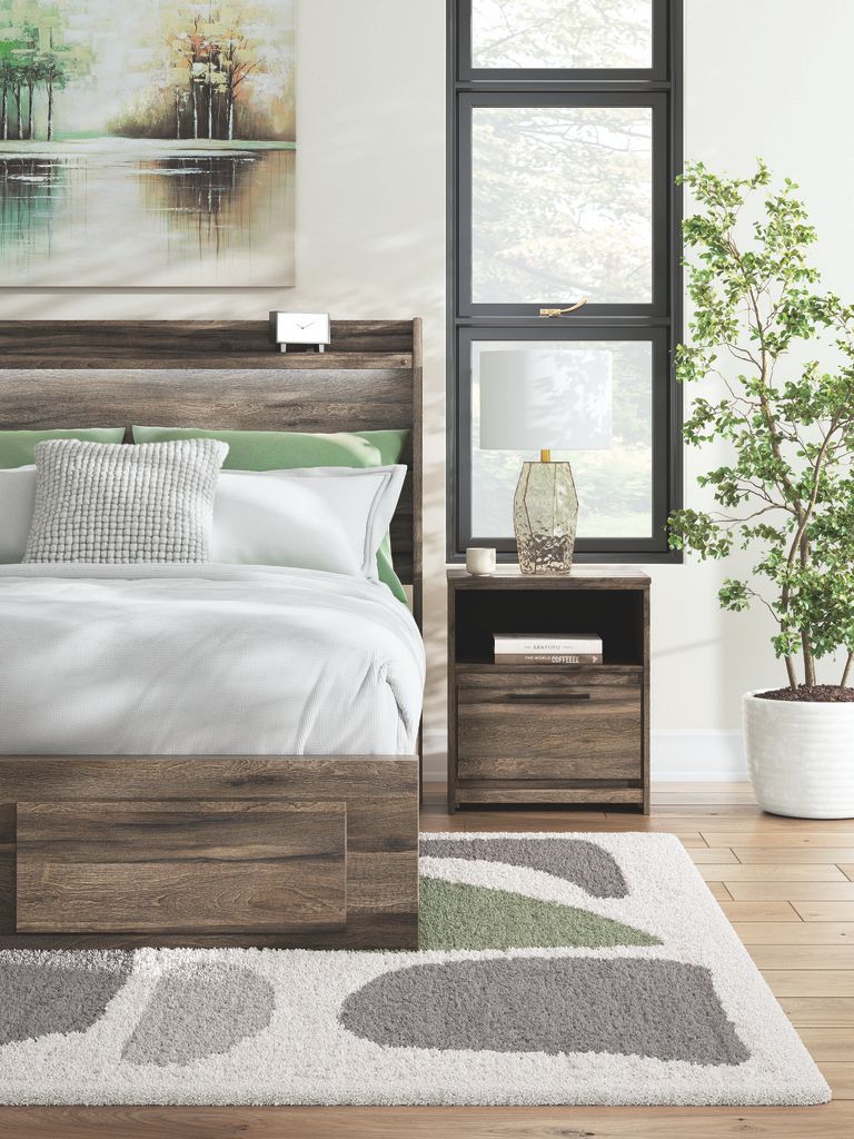 Jusika Nightstand In Brown NCB200591