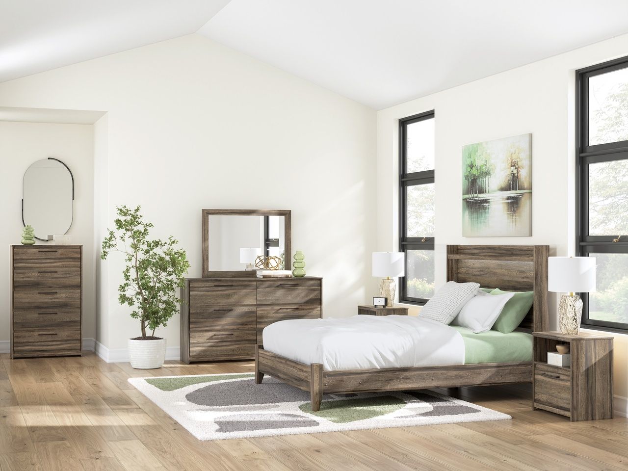 Jusika Nightstand In Brown NCB200591