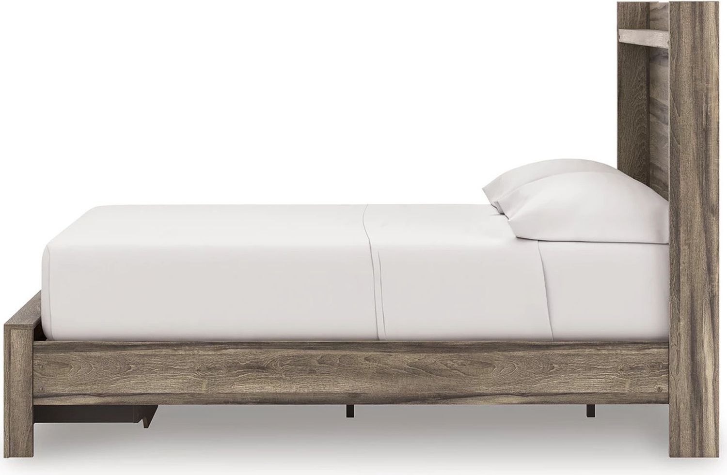 Jusika Full Panel Storage Bed In Brown NCB2005B10