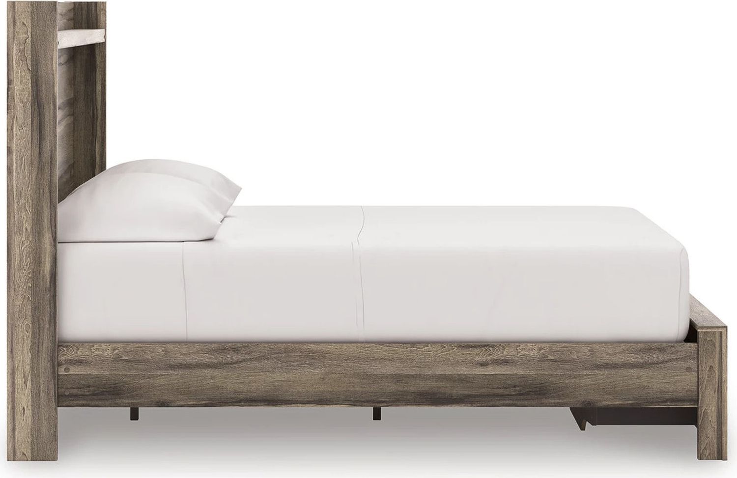 Jusika Full Panel Storage Bed In Brown NCB2005B10