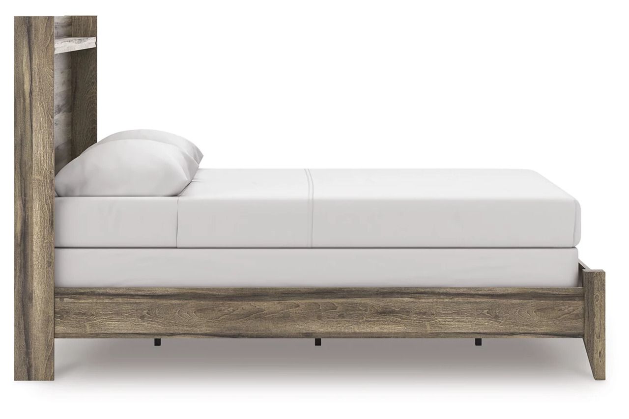 Jusika Queen Panel Bed In Brown NCB2005B2