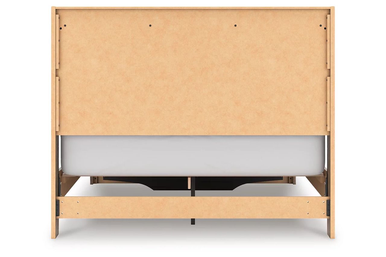 Jusika Queen Panel Storage Bed In Brown NCB2005B4