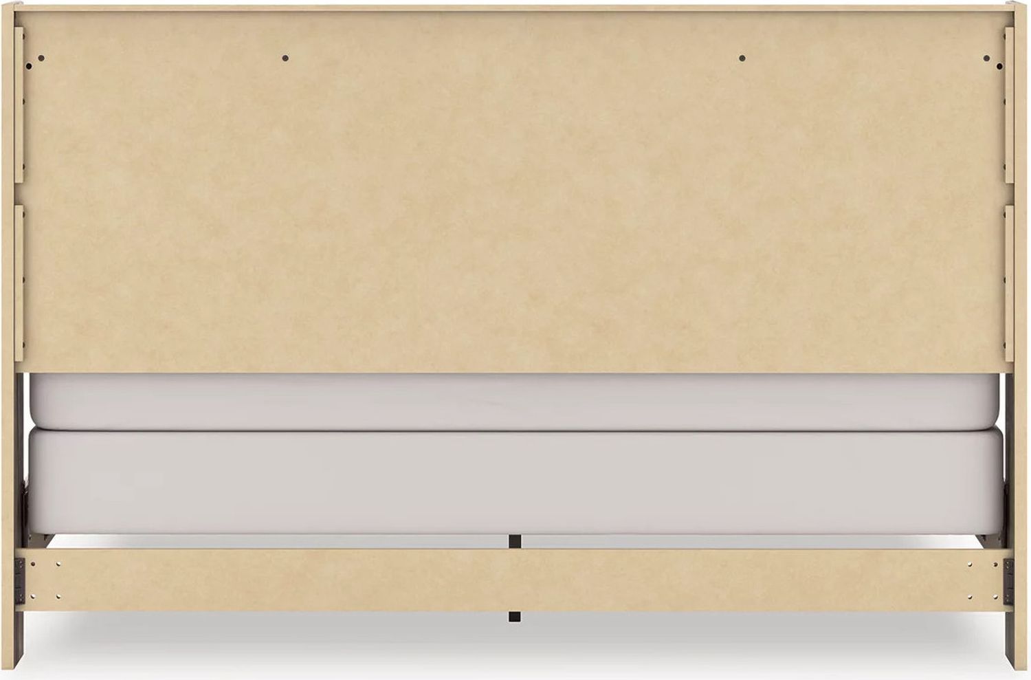 Jusika King Panel Bed In Brown NCB2005B6