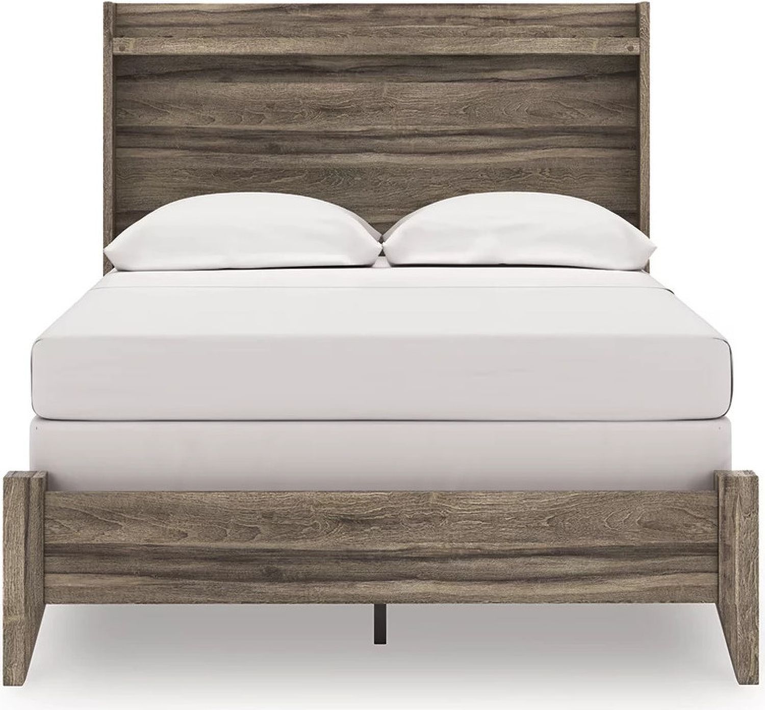 Jusika Full Panel Bed In Brown NCB2005B8