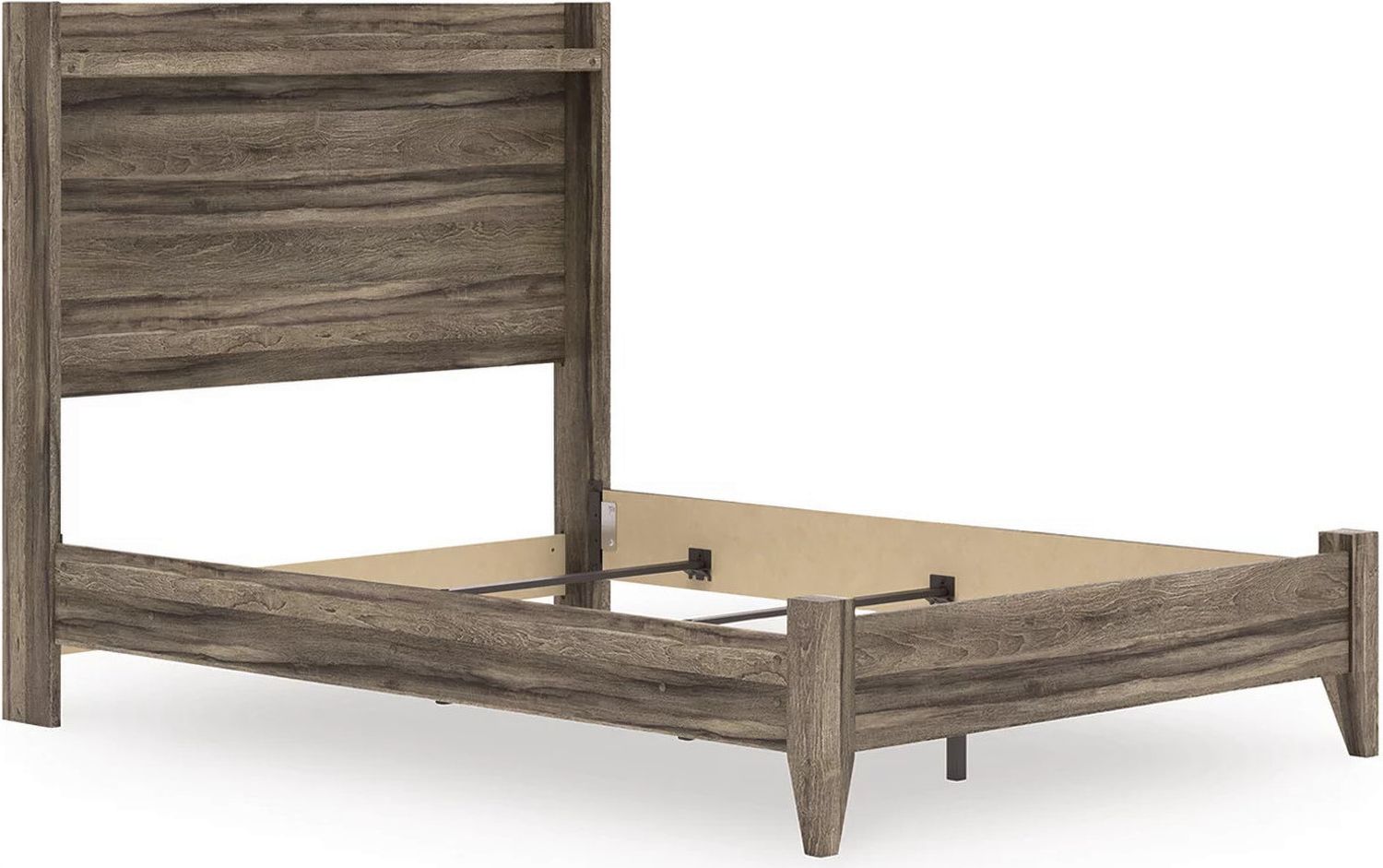 Jusika Full Panel Bed In Brown NCB2005B8