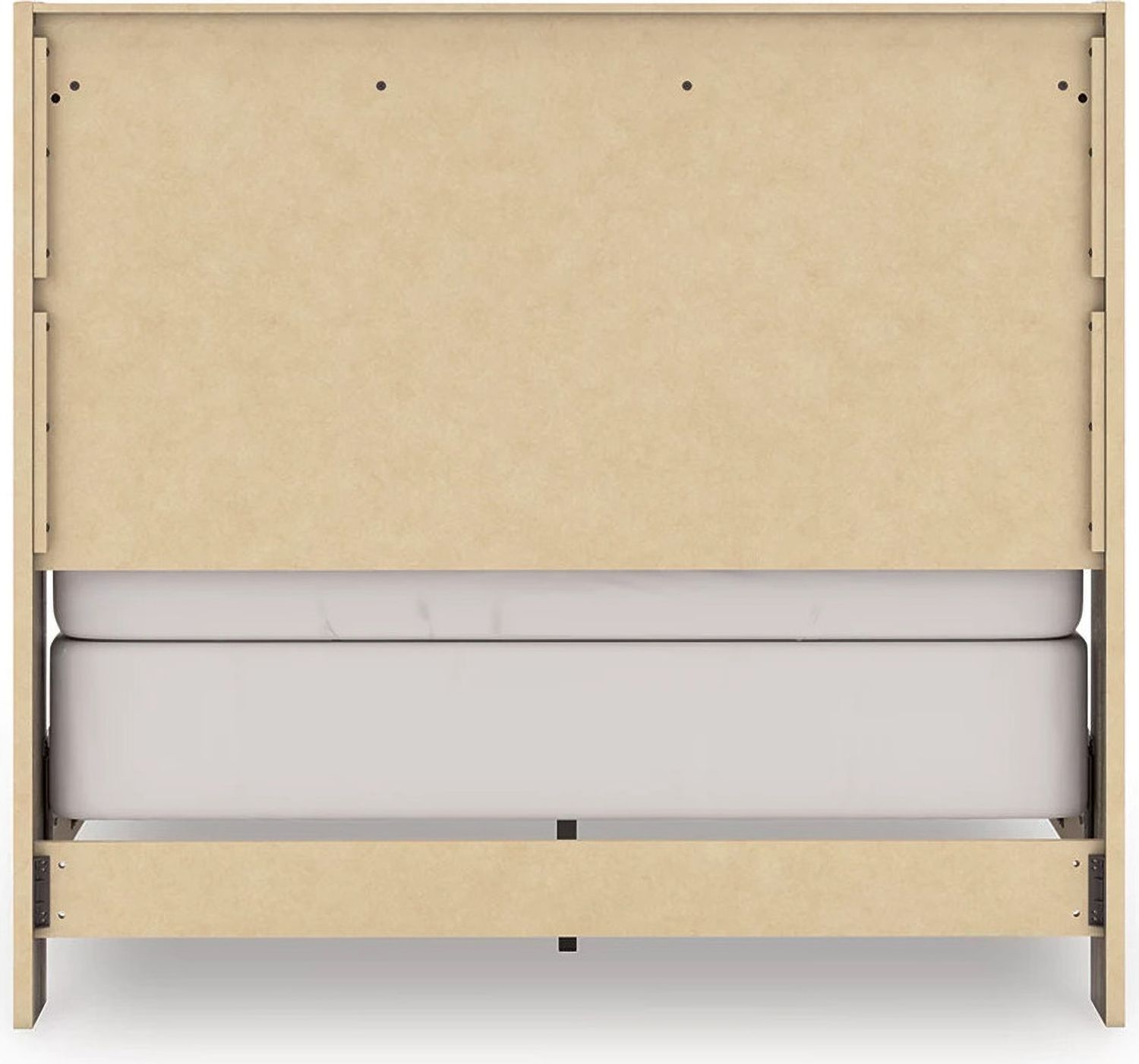 Jusika Full Panel Bed In Brown NCB2005B8