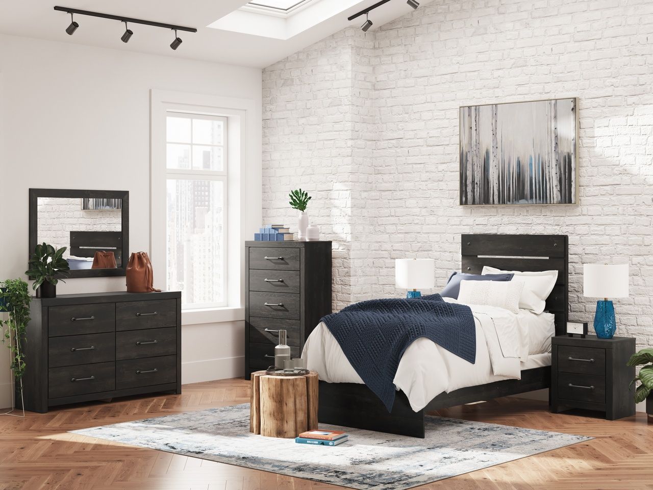 Granaport Dresser In Dark Gray NCB210831