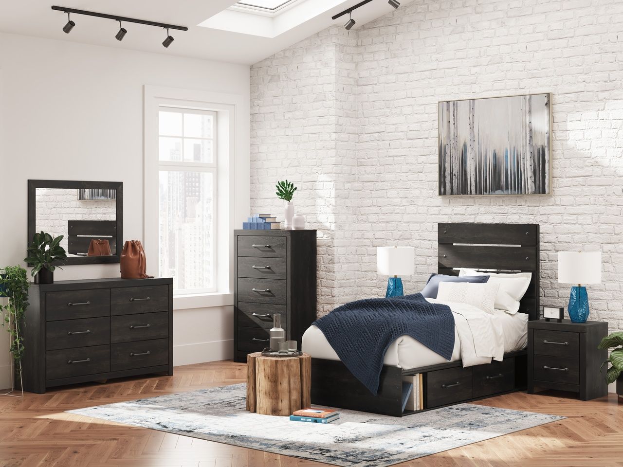 Granaport Dresser In Dark Gray NCB210831
