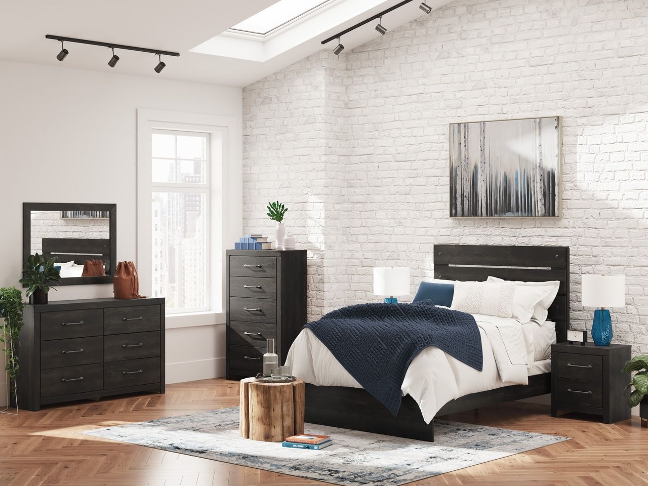 Granaport Dresser In Dark Gray NCB210831