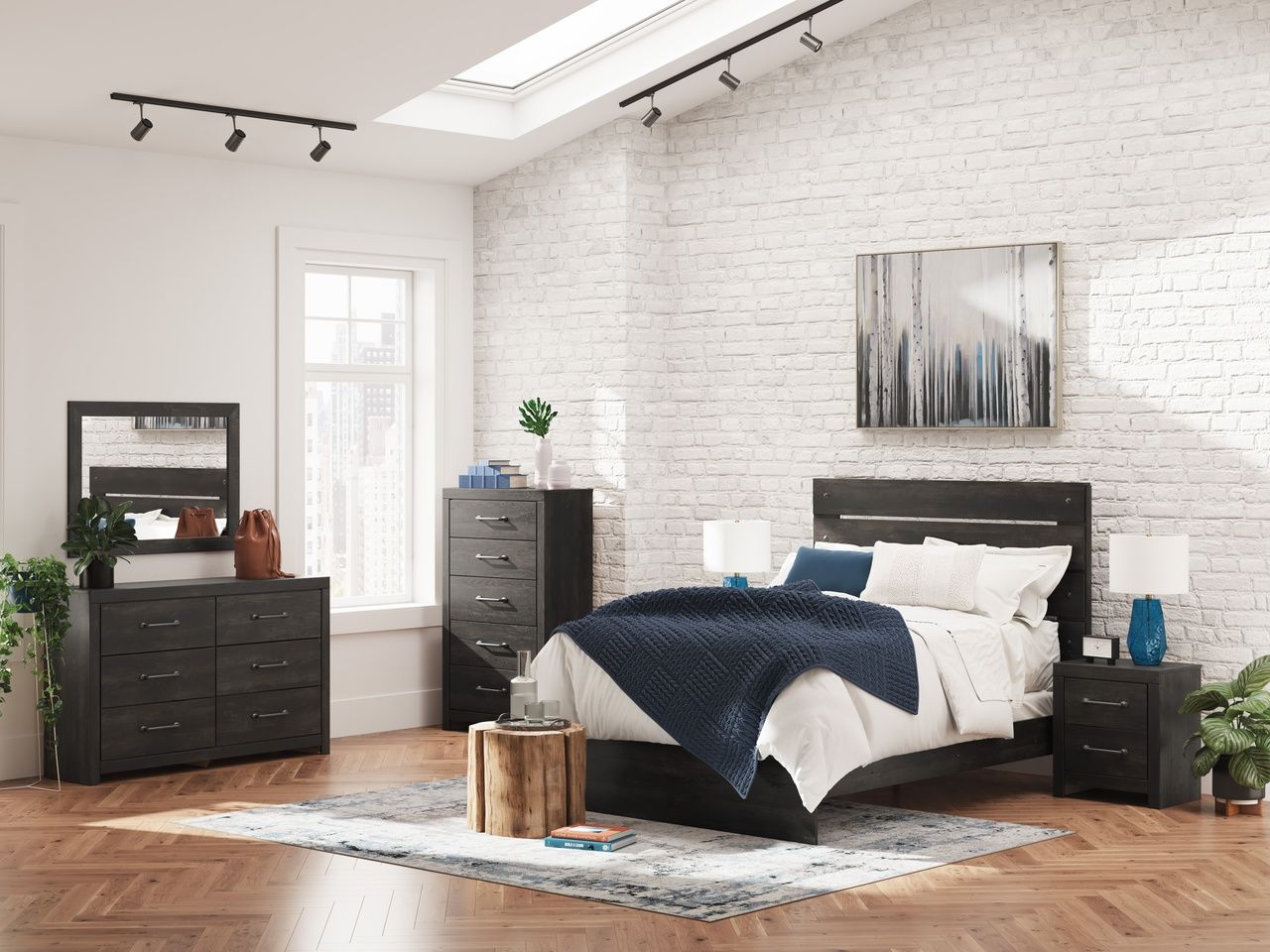 Granaport Dresser In Dark Gray NCB210831