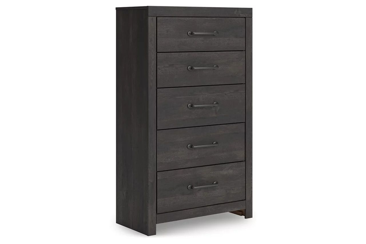 Granaport Chest of Drawers In Dark Gray NCB210846