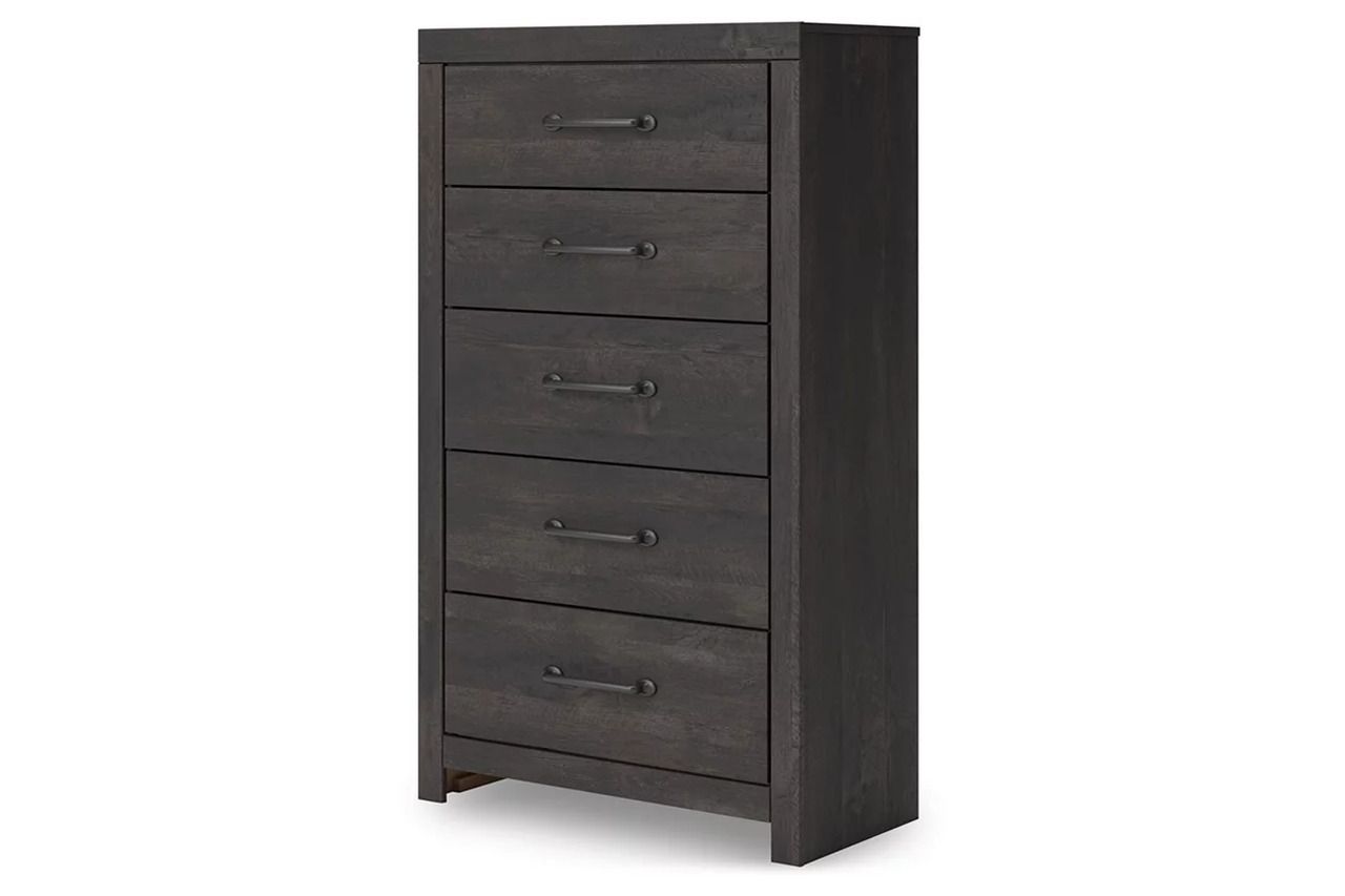 Granaport Chest of Drawers In Dark Gray NCB210846