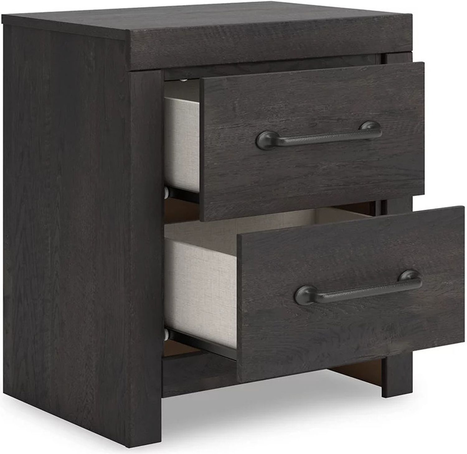 Granaport Nightstand In Dark Gray NCB210892