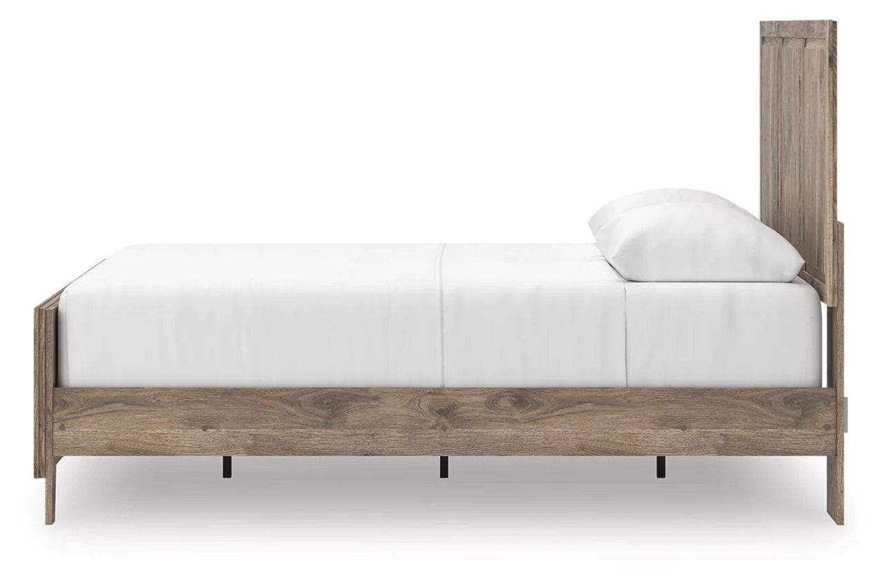 Stanziford Queen Panel Bed In Brown NCB2260B2