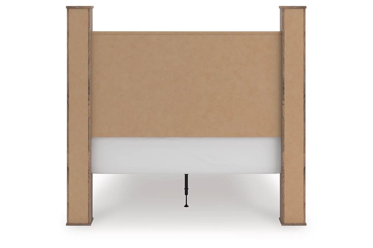 Stanziford Queen Poster Bed In Brown NCB2260B4