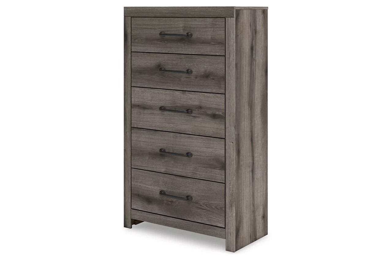 Fondenlane Chest of Drawers In Brown Gray NCB240546