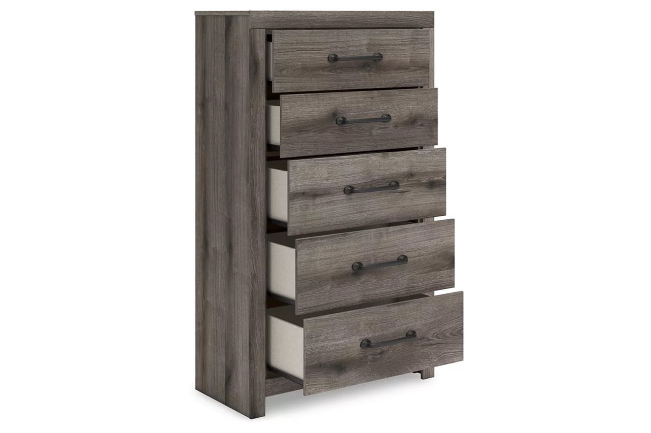 Fondenlane Chest of Drawers In Brown Gray NCB240546