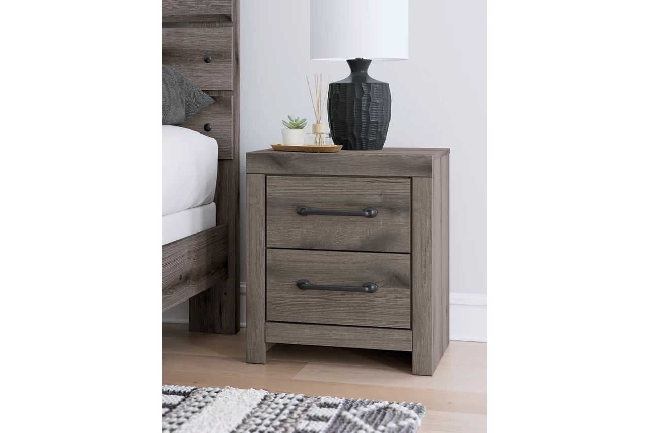 Fondenlane Nightstand In Brown Gray NCB240592