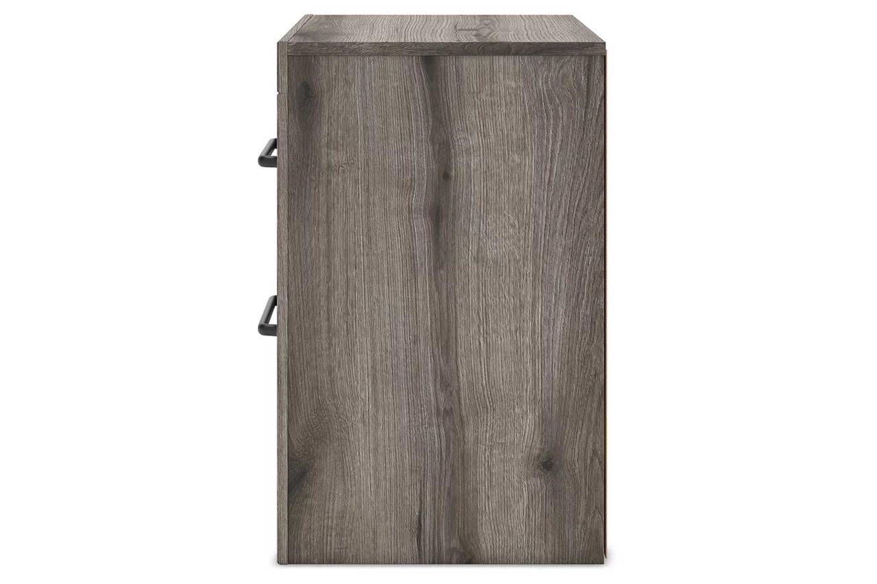 Fondenlane Nightstand In Brown Gray NCB240592