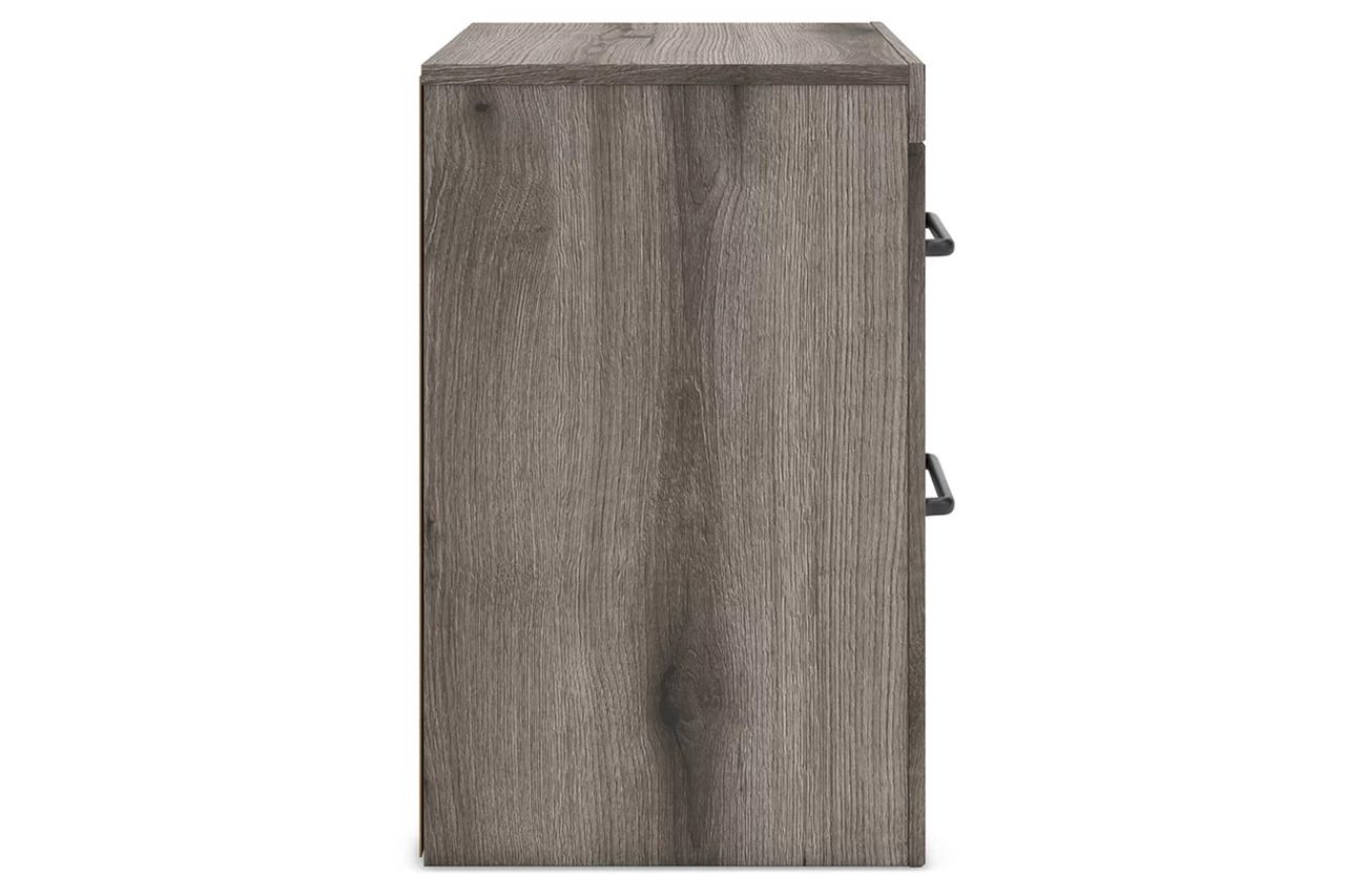 Fondenlane Nightstand In Brown Gray NCB240592
