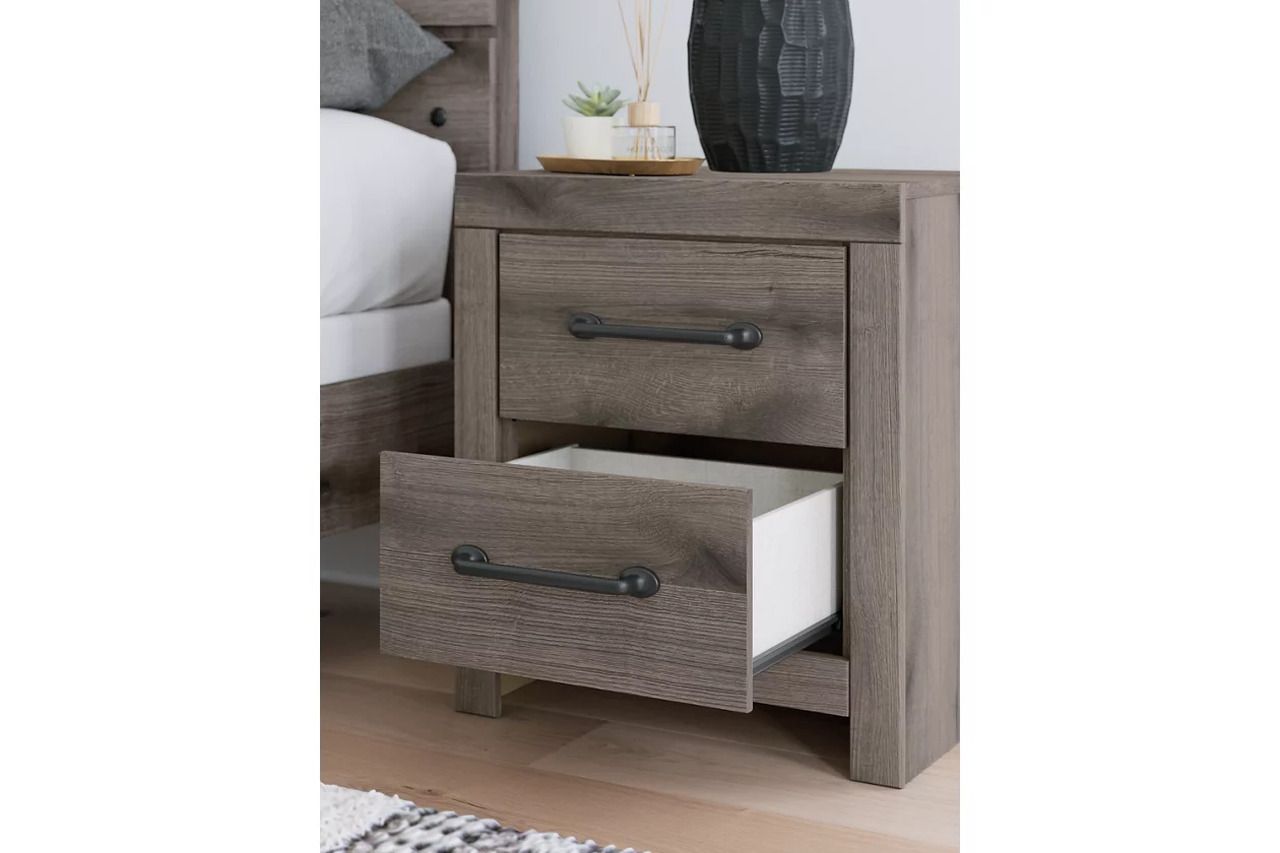 Fondenlane Nightstand In Brown Gray NCB240592